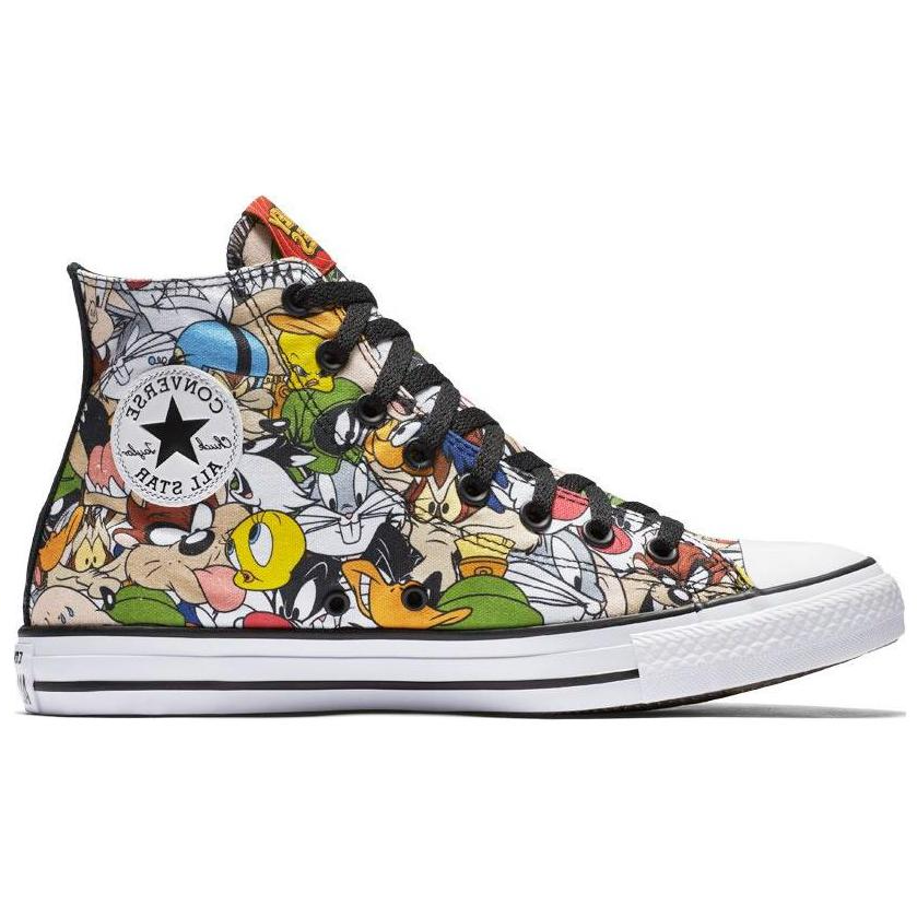 Кеды унисекс Converse Looney Tunes X Chuck Taylor All Star High multicolor, 40 EU