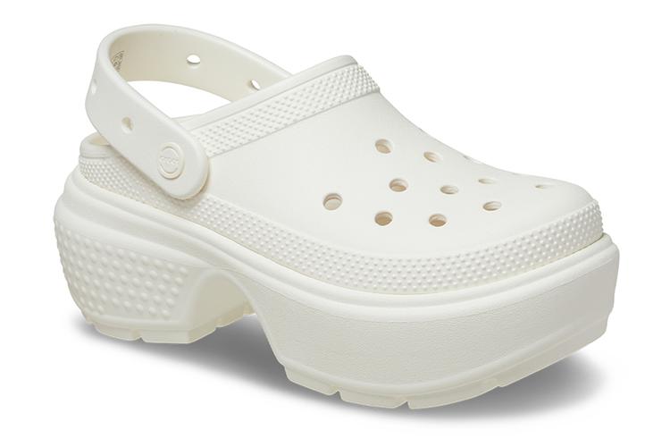 Шлепанцы женские Crocs Classic Clog ivory white, 46-47 EU