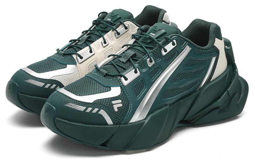 Кроссовки женские FILA FUSION TI 22 зелёные, 35.5 EU