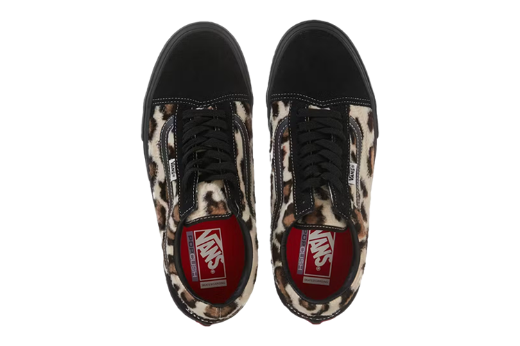 Кеды мужские Vans Old Skool X Supreme леопардовые, 46 EU