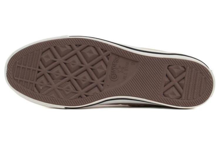 Кеды унисекс Converse Chuck Taylor All Star High top коричневый/белый, 40 EU