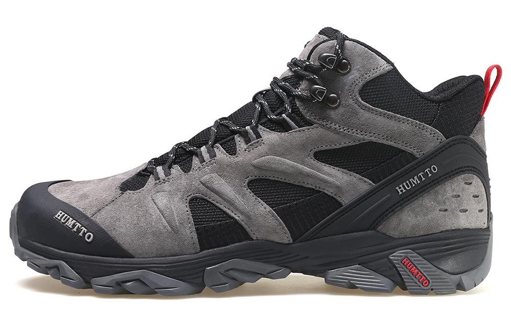 Ботинки мужские HUMTTO 210723A-3 серо-черные, 40 EU