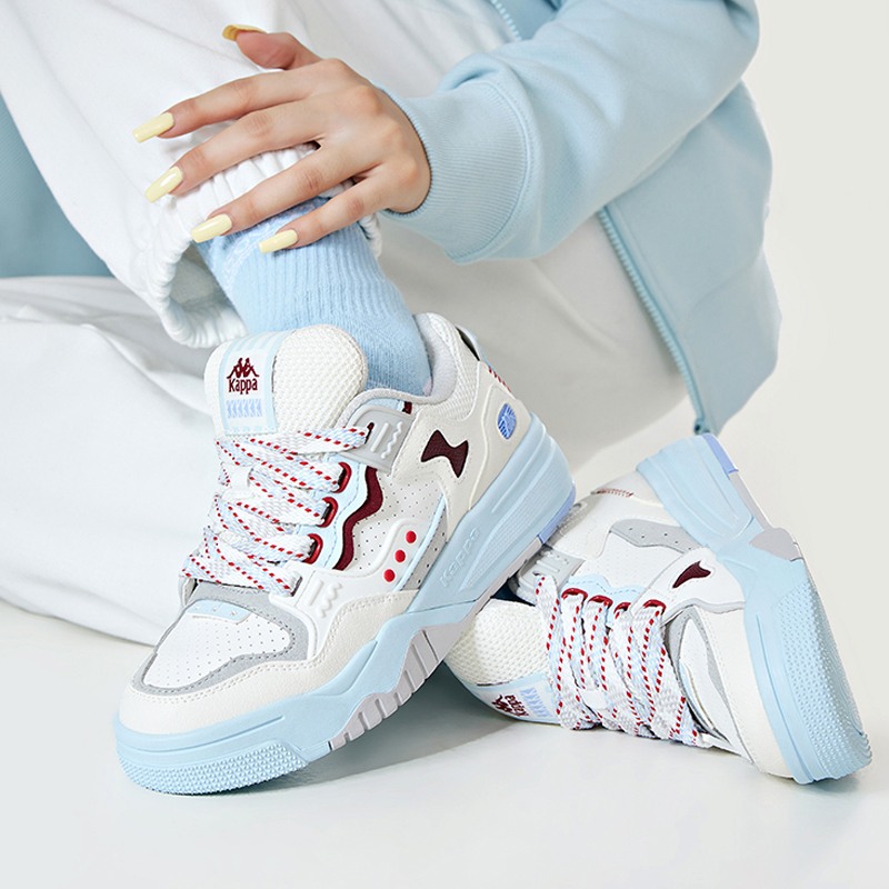Спортивные кеды женские Kappa K0E25CC16-012, белые и голубые, 36 EU