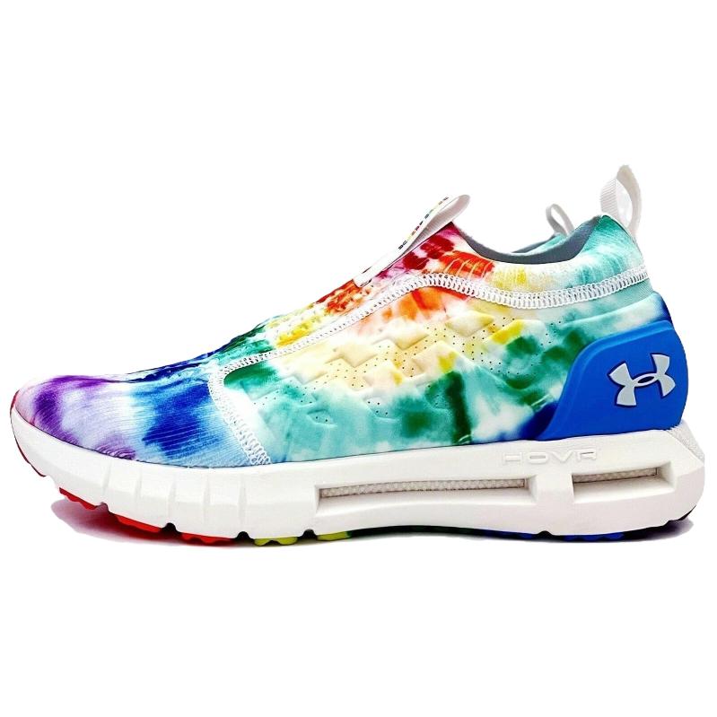 Кроссовки унисекс Under Armour Hovr Phantom 1 Slip Pride 2020, синие-белые, 42 EU