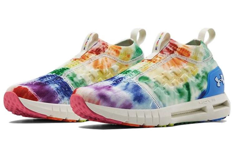 Кроссовки унисекс Under Armour Hovr Phantom 1 Slip Pride 2020, синие-белые, 42 EU