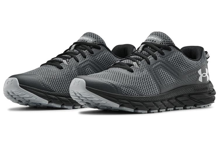 Кроссовки унисекс Under Armour Charged Toccoa 3 pitch grey black, 44.5 EU