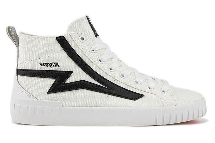 Кроссовки унисекс Kappa K0BW5CC30-012 белые и черные, 37 EU