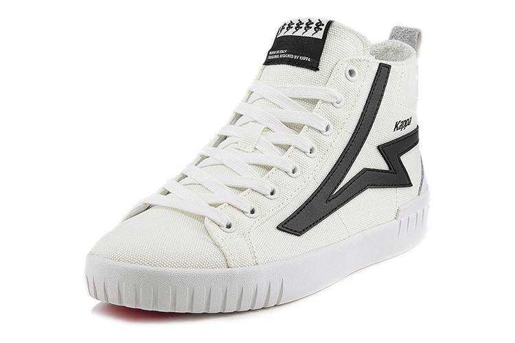 Кроссовки унисекс Kappa K0BW5CC30-012 белые и черные, 37 EU