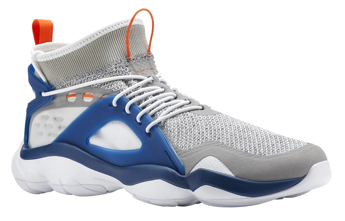 Кроссовки унисекс Reebok Dmx Fusion Evo синие, 36 EU