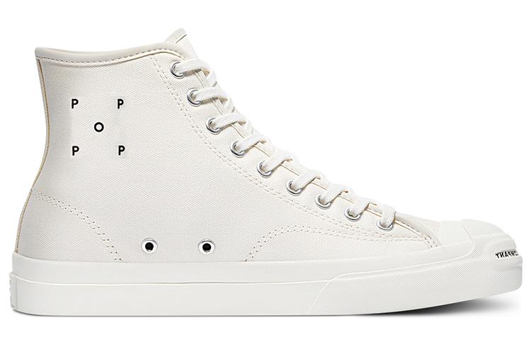 Кеды унисекс Converse Jack Purcell Pro High, egret, 42 EU
