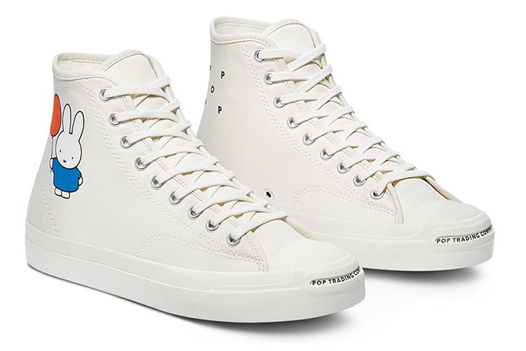 Кеды унисекс Converse Jack Purcell Pro High, egret, 42 EU