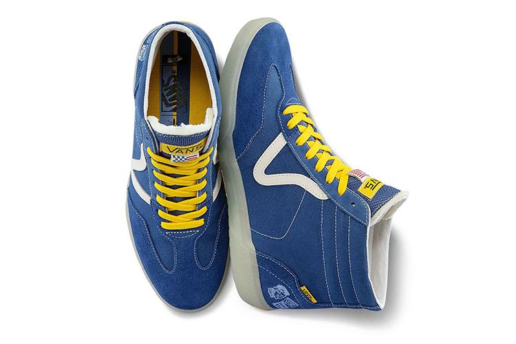 Кроссовки унисекс Vans Taka Hayashi X Epoch Racer LX, true navy, 41 EU