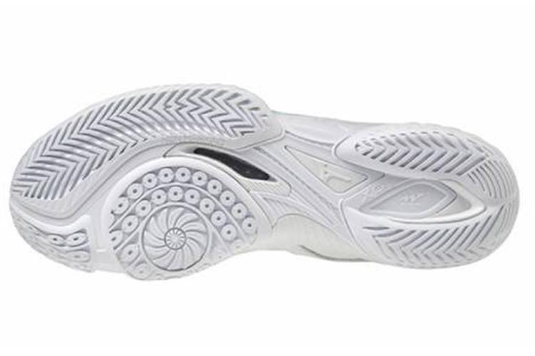 Кроссовки унисекс Mizuno Wave Claw Neo белые, синие, красные, 44 EU