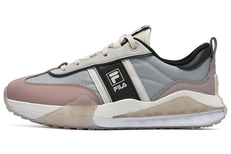 Кроссовки женские FILA Brick Low Top серо-розовые