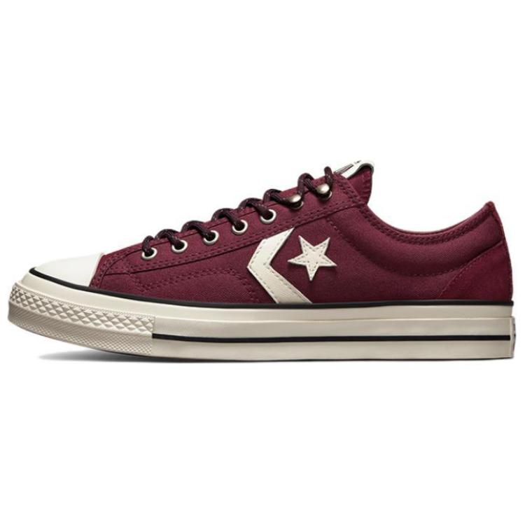 Кеды унисекс Converse Star Player 76 Retro Hike Low, deep bordeaux, 35.5 EU