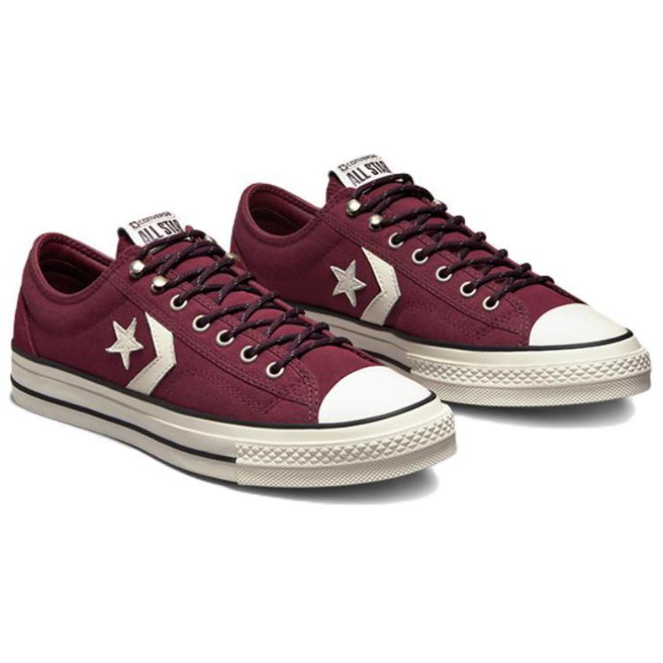 Кеды унисекс Converse Star Player 76 Retro Hike Low, deep bordeaux, 35.5 EU