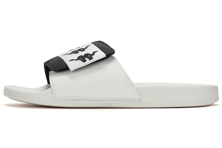 Шлепанцы унисекс Kappa K0DX5LT01D-012 черные и белые, 36 EU
