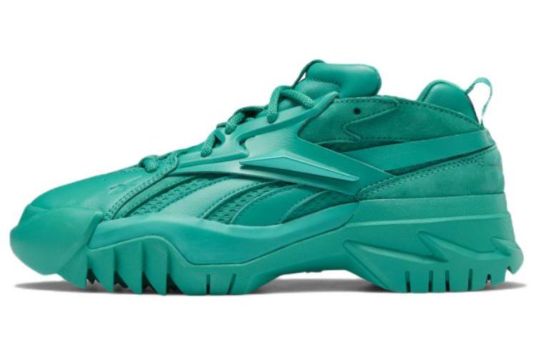 Кроссовки женские Reebok Club C V2 Cardi B emerald