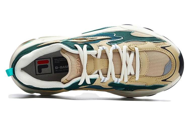 Кроссовки женские FILA Y2K Ms Low Top синий, зелёный, коричневый, 38 EU