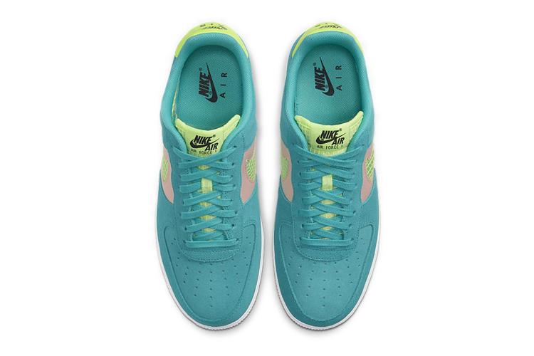 Кроссовки мужские Nike Air Force 1 Oracle Aqua, 44 EU