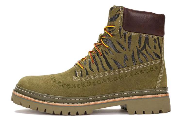 Ботинки мужские Timberland X Clot Future73, olive green, 43.5 EU