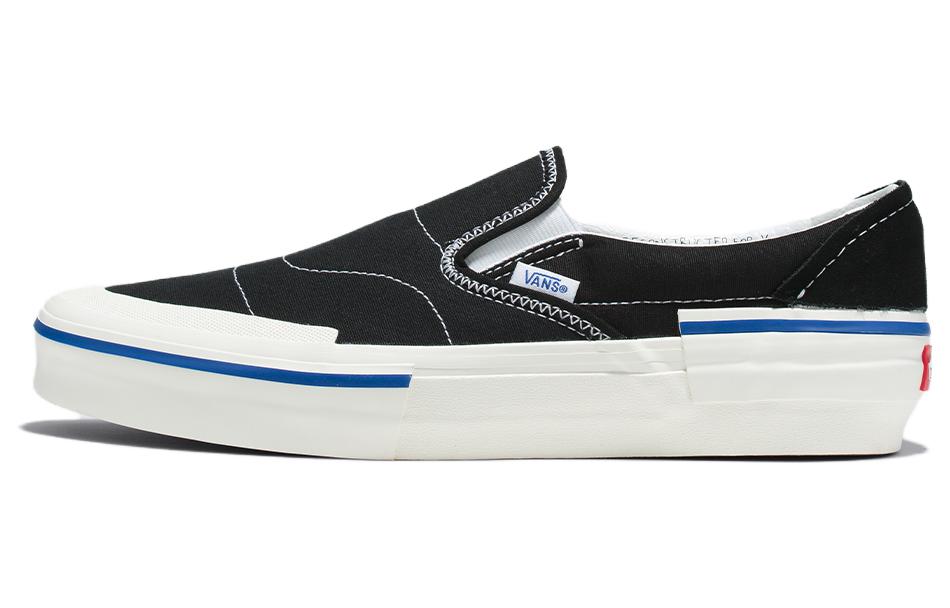 Слипоны унисекс Vans Slip On Reconstruct черные
