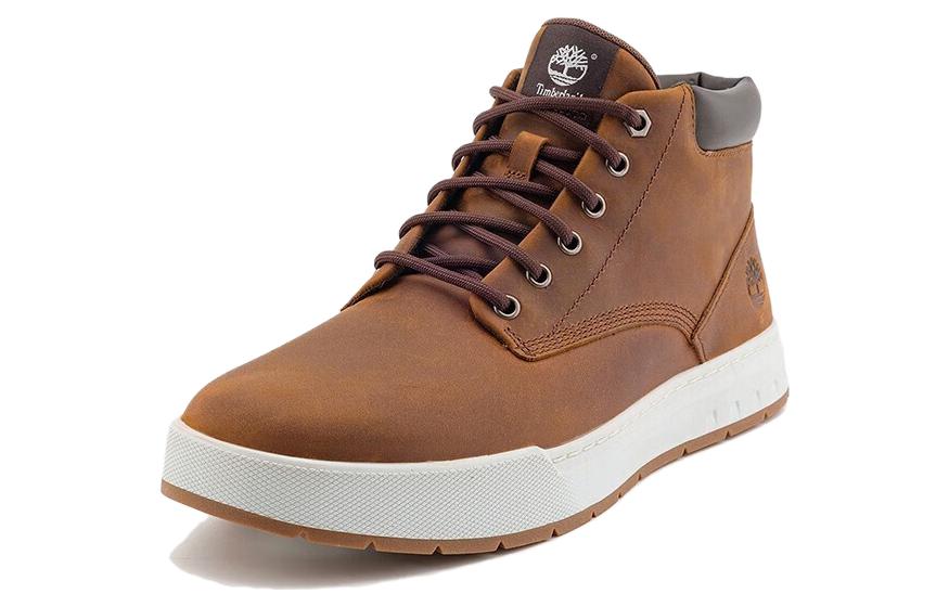 Резиновые ботинки мужские Timberland A297Q358 коричневые, 43.5 EU