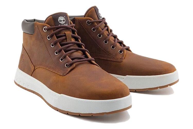 Резиновые ботинки мужские Timberland A297Q358 коричневые, 43.5 EU