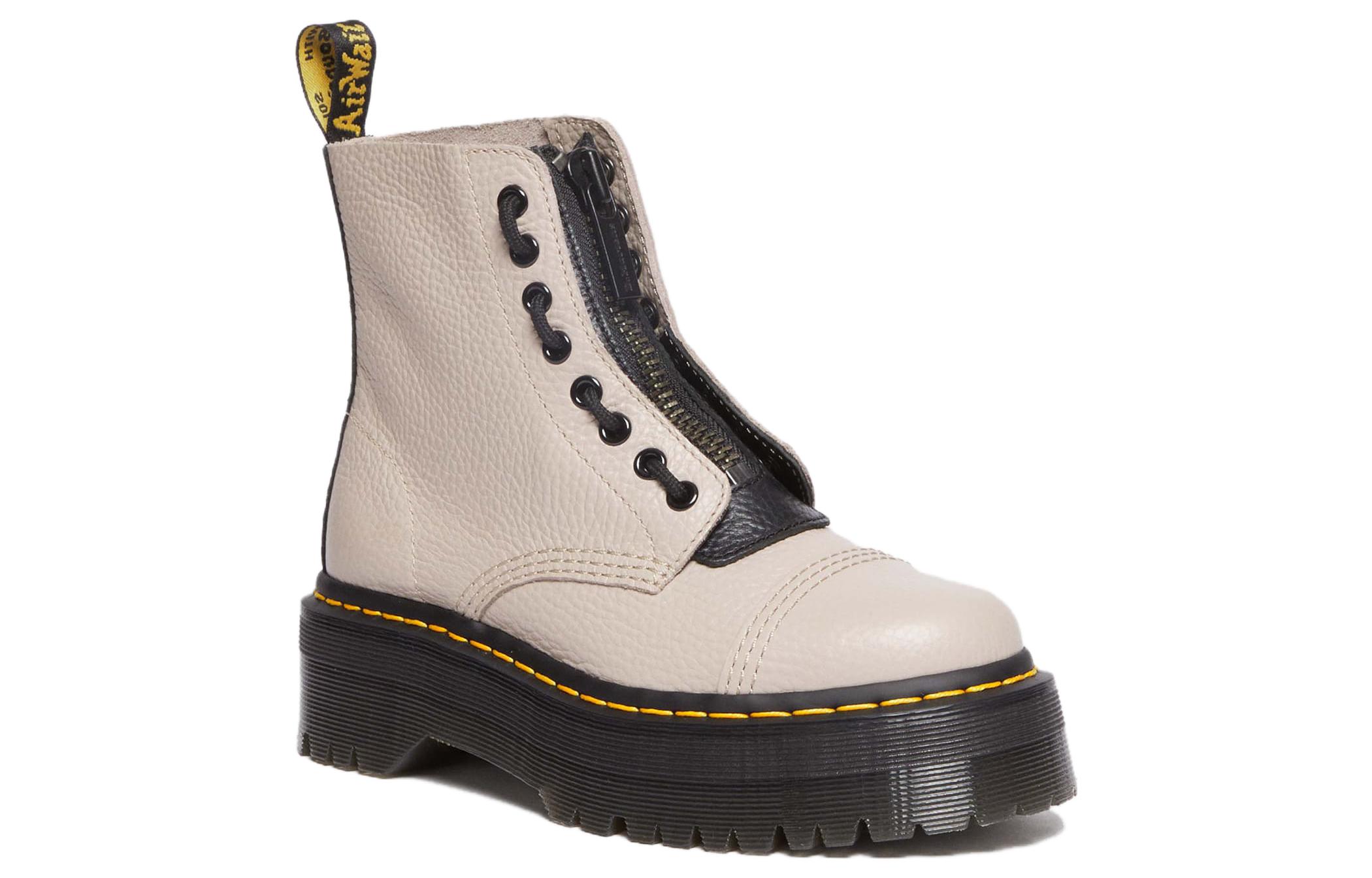 Короткие ботинки женские Dr.Martens Sinclairseries тауповые, 37 EU
