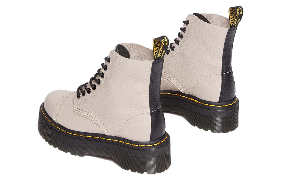 Короткие ботинки женские Dr.Martens Sinclairseries тауповые, 37 EU