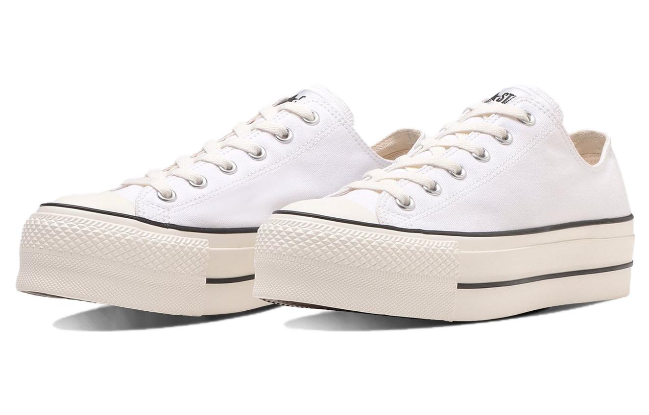 Кеды унисекс Converse All Star Lifted Ox белые, 46 EU