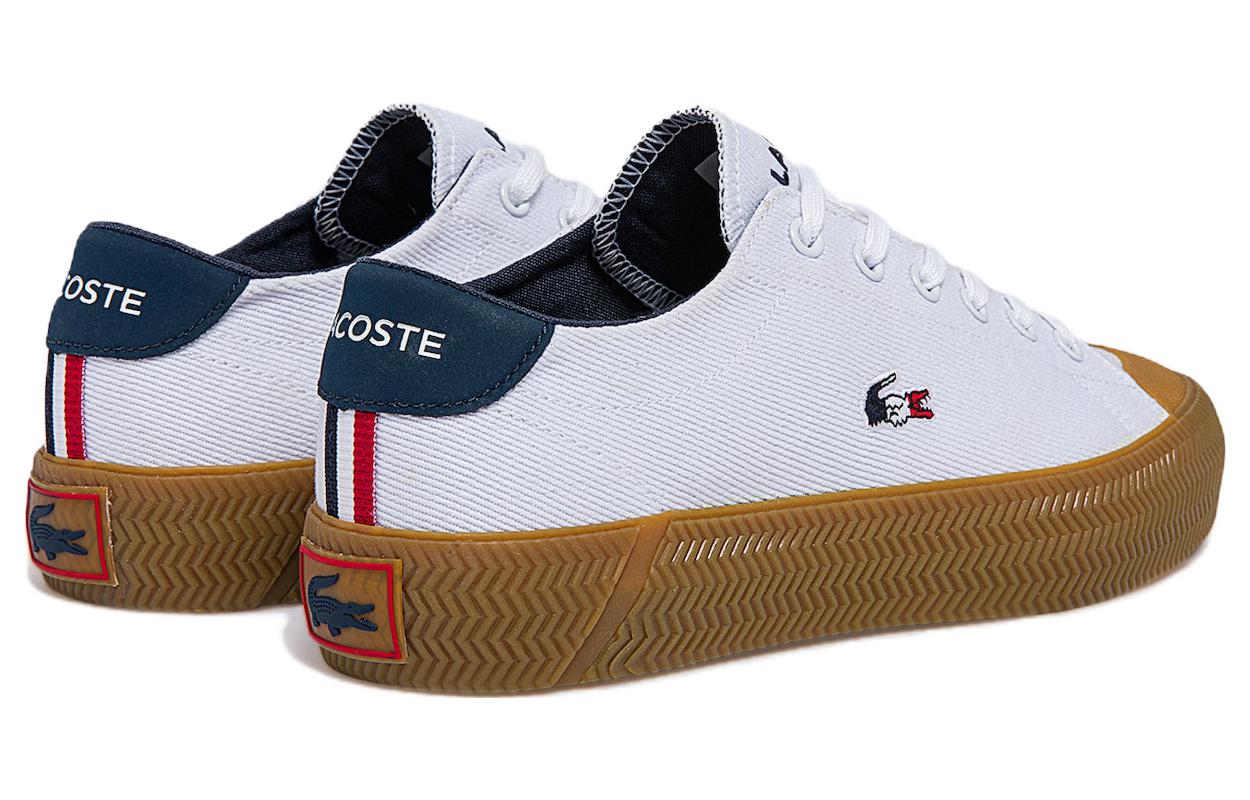 Спортивные кеды женские LACOSTE Gripshot белые, 37.5 EU