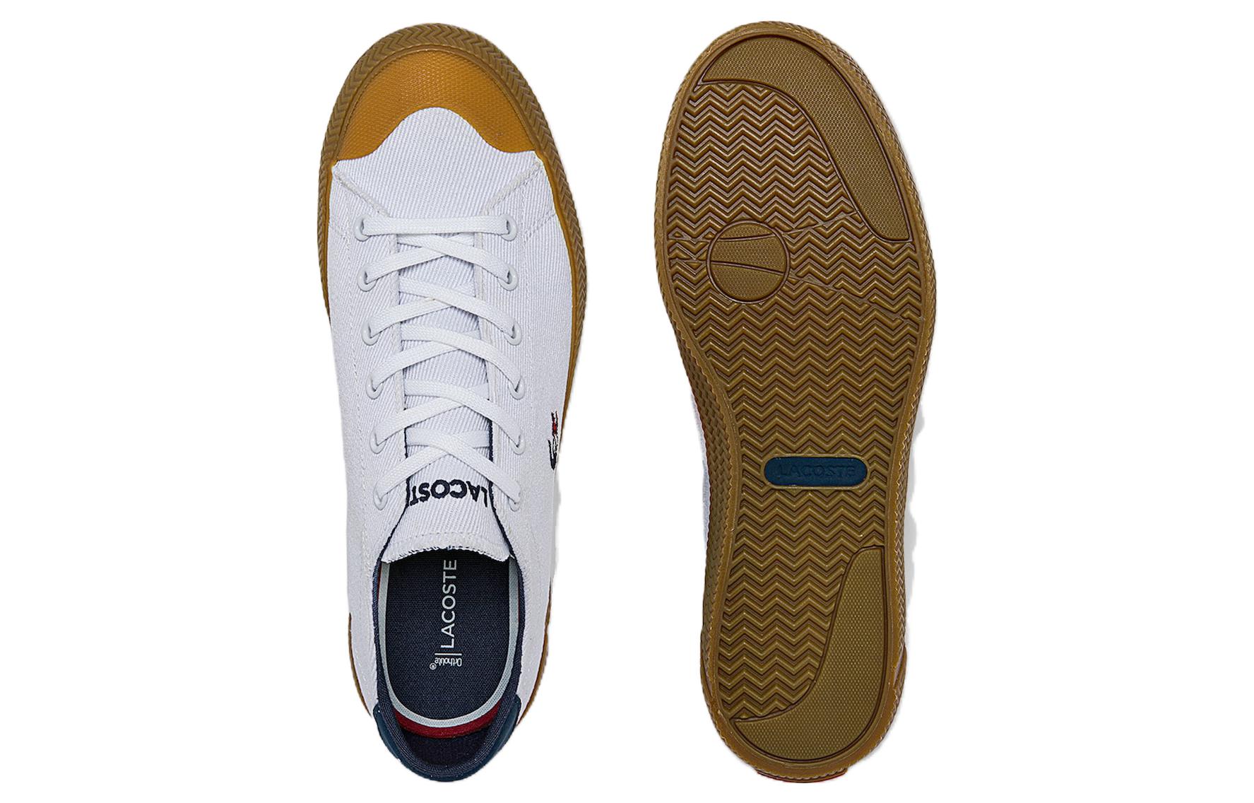 Спортивные кеды женские LACOSTE Gripshot белые, 37.5 EU