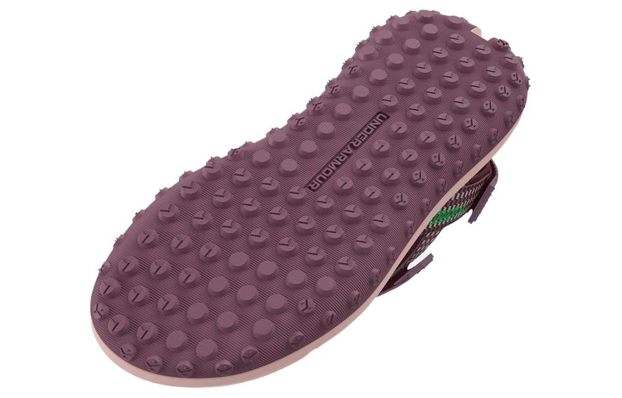 Сандалии унисекс Under Armour Fat Tire Hiking Sandal темно-красные, 44 EU