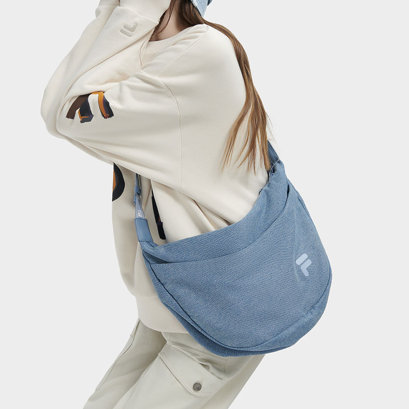 Сумка унисекс FILA FUSION T13U411121FDB, синий деним