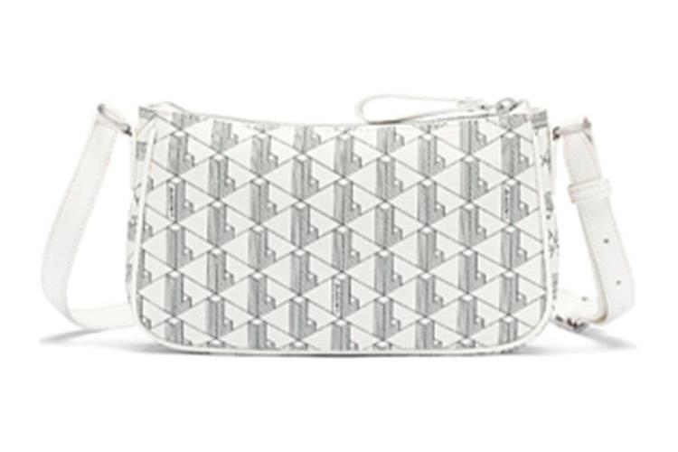 Сумка женская LACOSTE Croissant белая, Medium EU