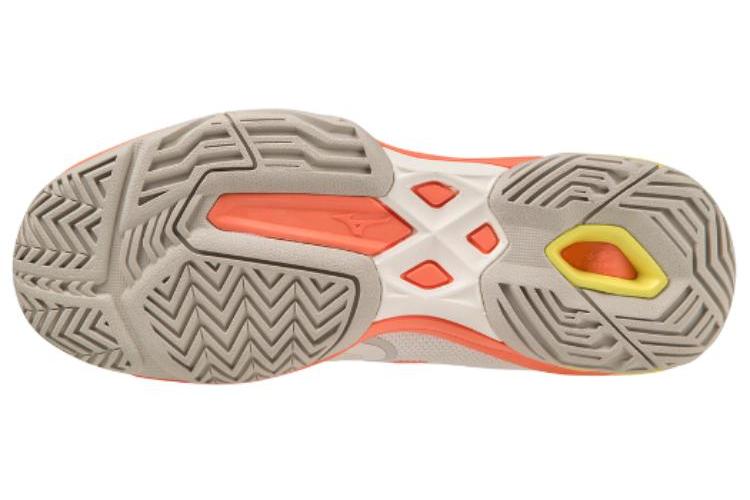 Теннисные кроссовки женские Mizuno Wave Exceed Light 2 AC бежевые, 43 EU