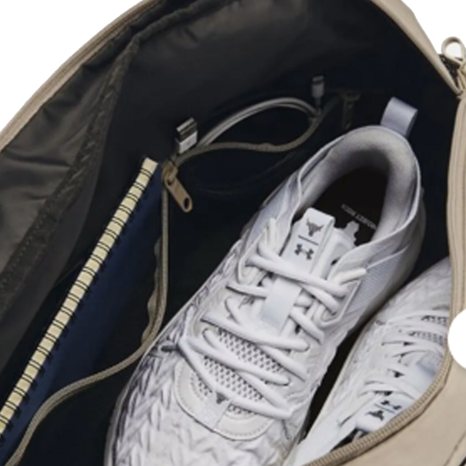 Сумка женская Under Armour 1376458-203 тауповый и черный, Small EU