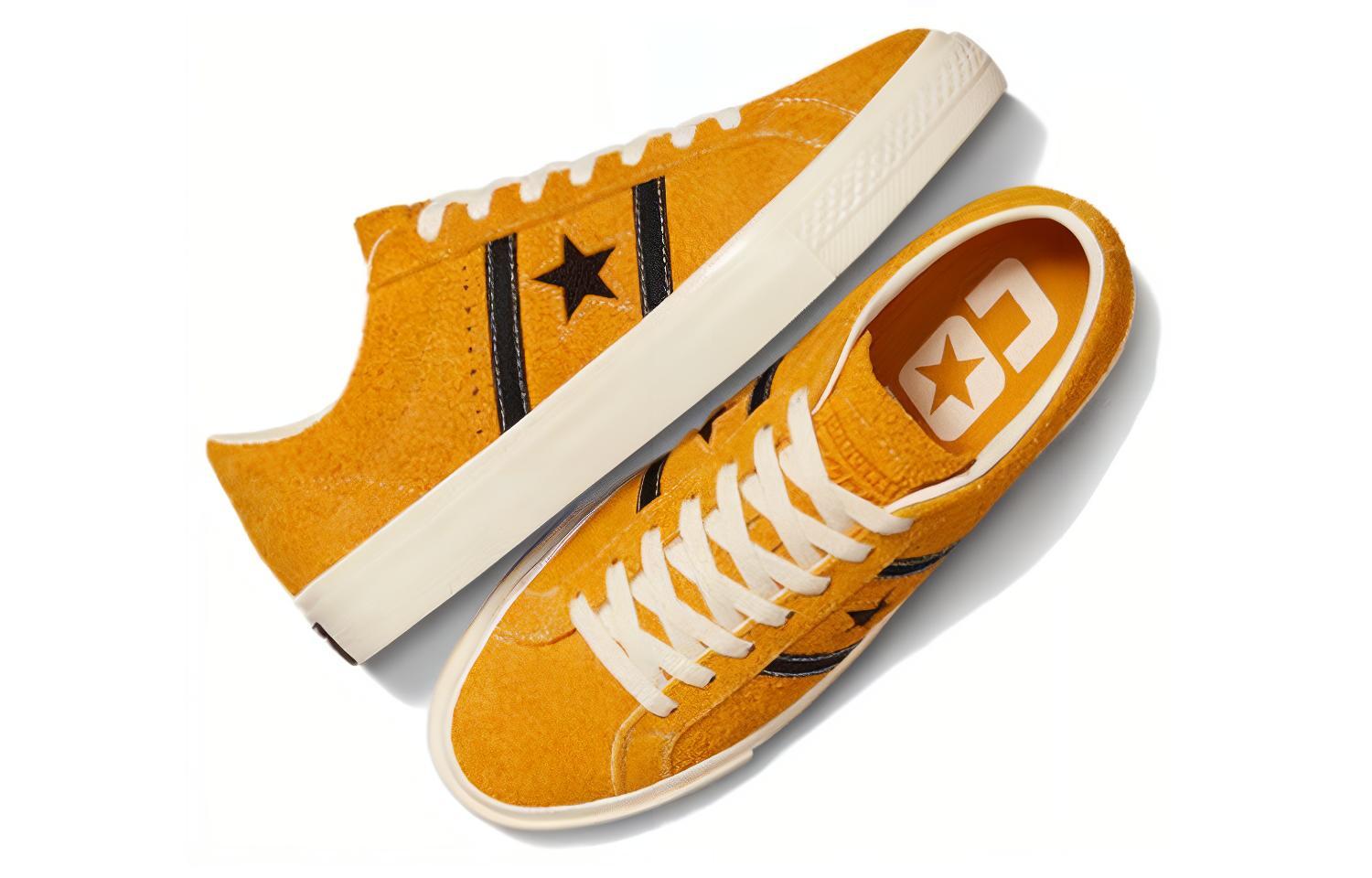 Кеды унисекс Converse One Star Academy Pro Ox желтые, 38.5 EU