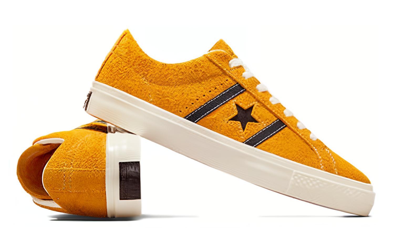 Кеды унисекс Converse One Star Academy Pro Ox желтые, 38.5 EU