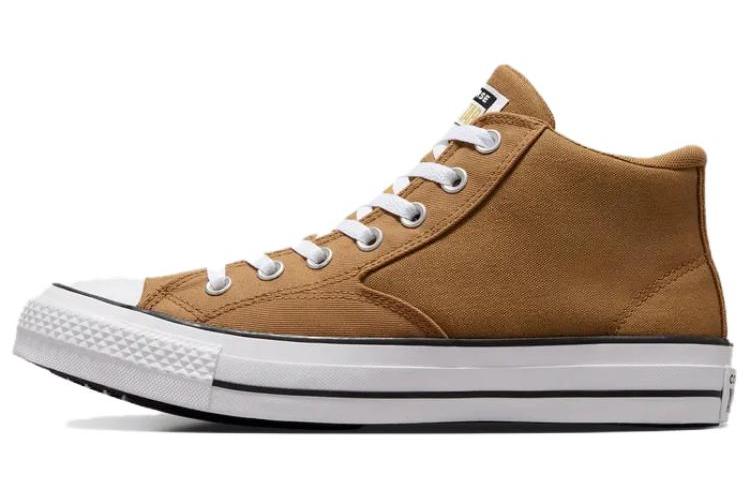Кеды унисекс Converse All Star Malden Street Mid коричневые, 44 EU