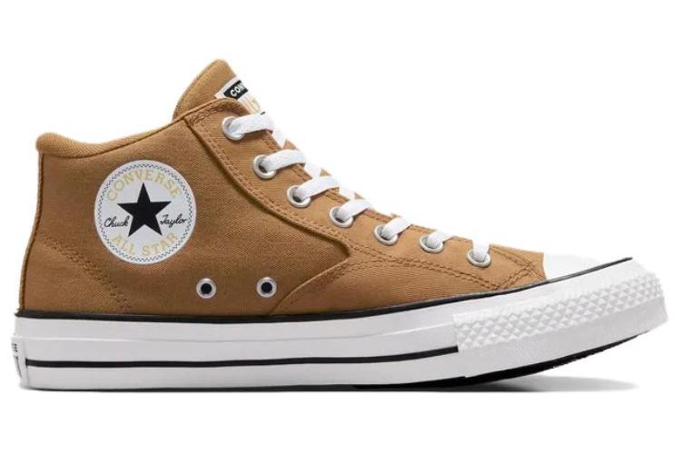 Кеды унисекс Converse All Star Malden Street Mid коричневые, 44 EU