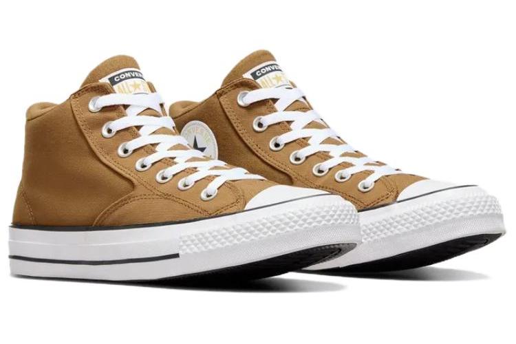 Кеды унисекс Converse All Star Malden Street Mid коричневые, 44 EU