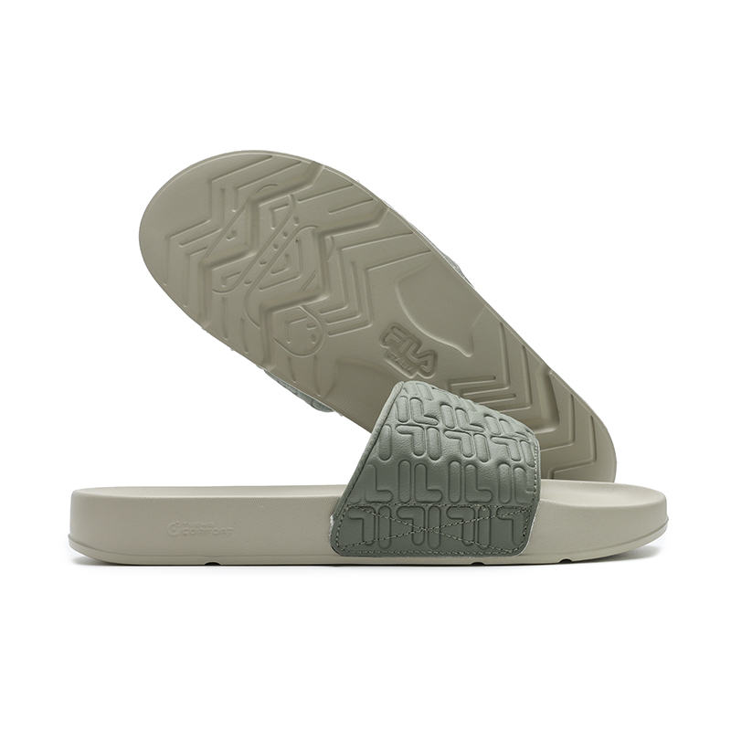 Шлепанцы мужские FILA DRIFTER ветивер зелёный, 44.5 EU