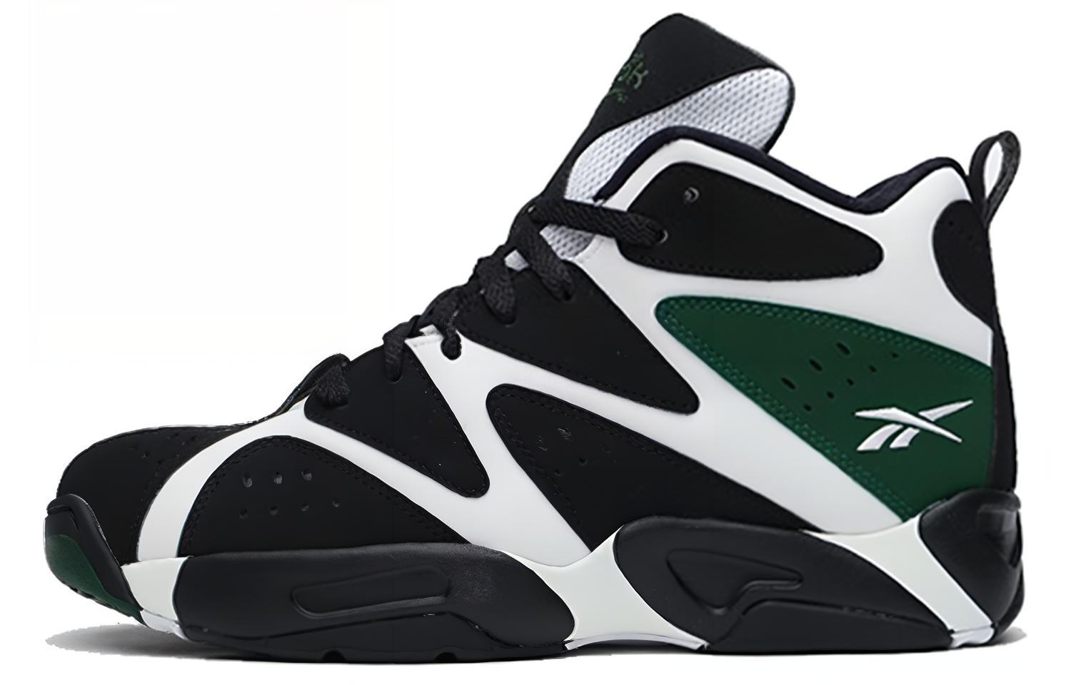 Кроссовки унисекс Reebok Kamikaze I Mid черные-белые, 36 EU