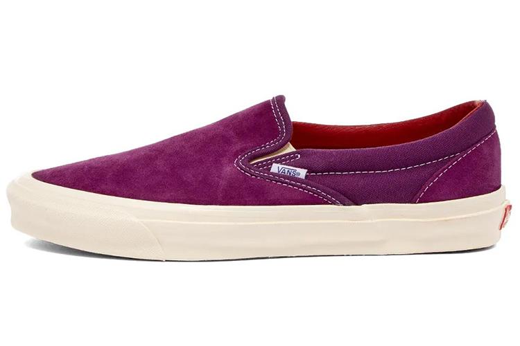 Слипоны унисекс Vans Vault Og Slip On Lx пурпурные