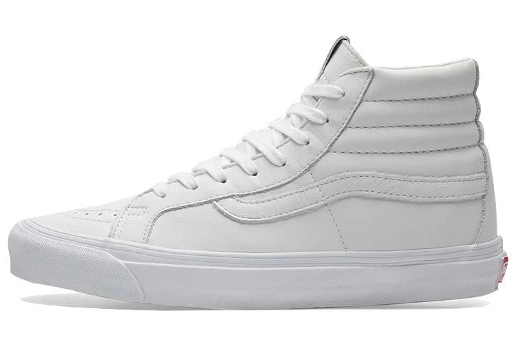 Кроссовки унисекс Vans SK8 Hi LX VLT белые, 36 EU