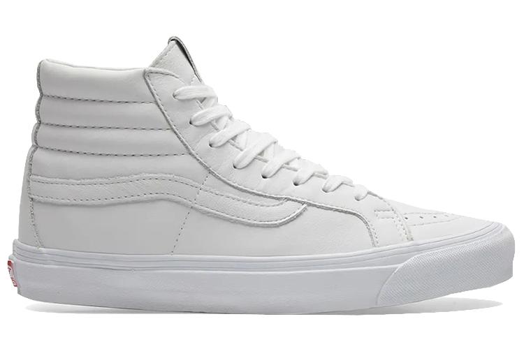 Кроссовки унисекс Vans SK8 Hi LX VLT белые, 36 EU