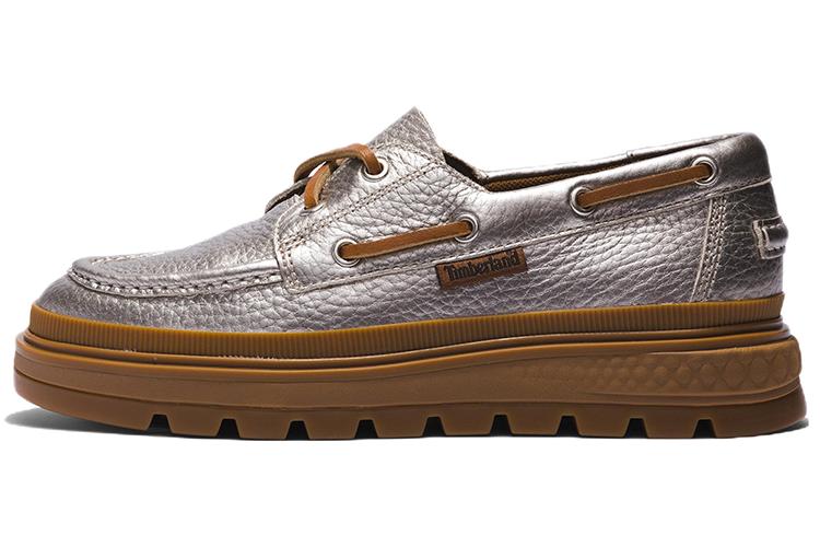 Топсайдеры женские Timberland Ray City EK серебристые, 37.5 EU