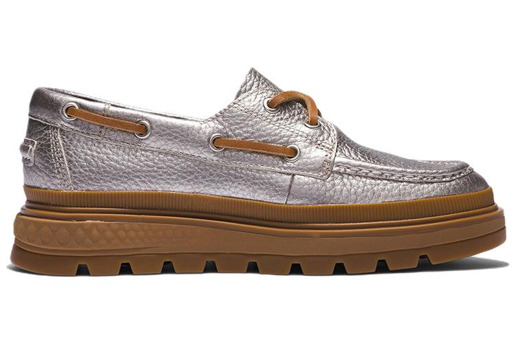 Топсайдеры женские Timberland Ray City EK серебристые, 37.5 EU